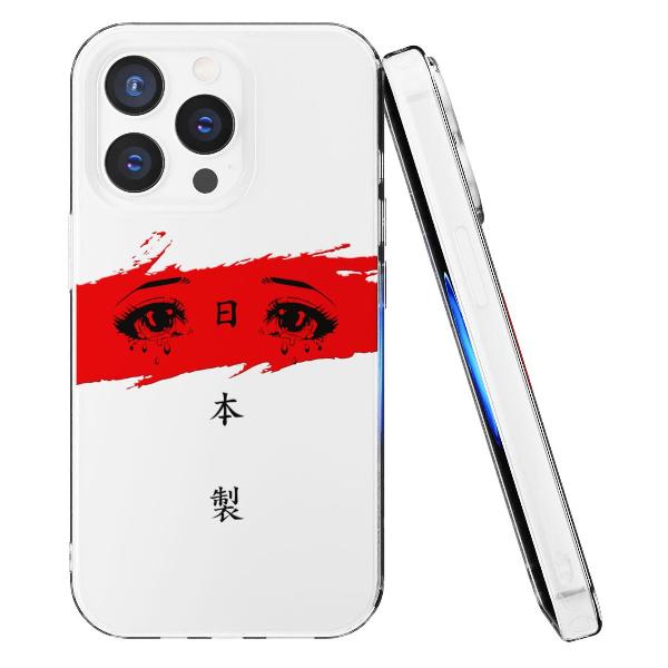 Чехол Mcover для iPhone 14 Pro Max Грустные глаза, аниме