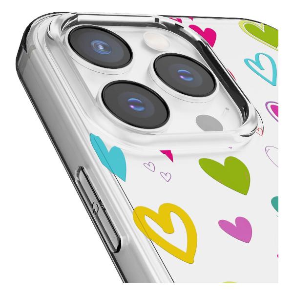 Чехол Mcover для iPhone 14 Pro Max Сердечки