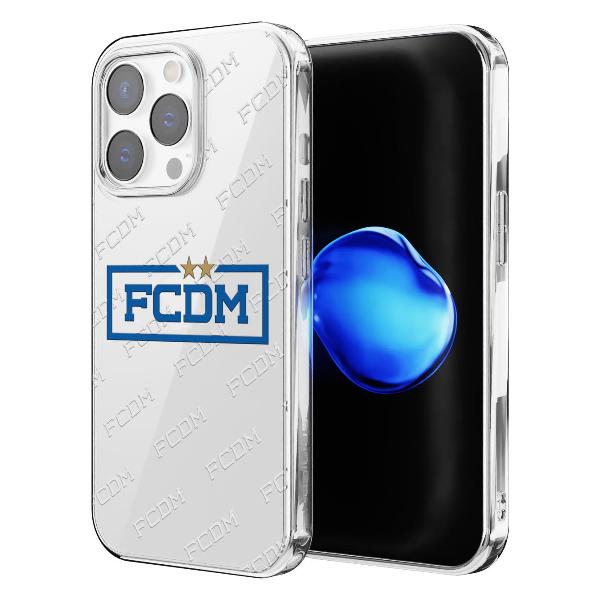 Чехол Mcover для iPhone 14 Pro Max FC Dynamo Moscow
