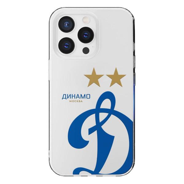 Чехол Mcover для iPhone 14 Pro Max Динамо - Эмблема клуба
