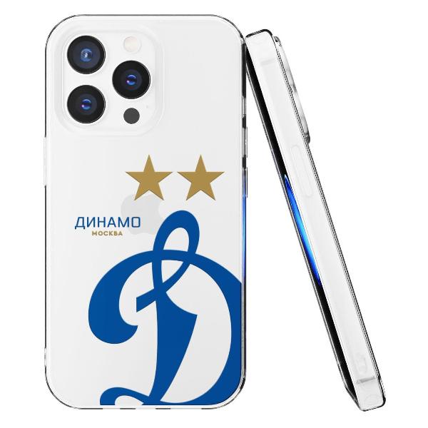 Чехол Mcover для iPhone 14 Pro Max Динамо - Эмблема клуба