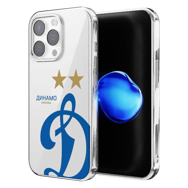 Чехол Mcover для iPhone 14 Pro Max Динамо - Эмблема клуба