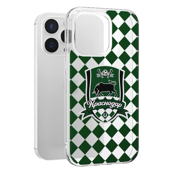 Чехол Mcover для iPhone 14 Pro Max Краснодар: Эмблема