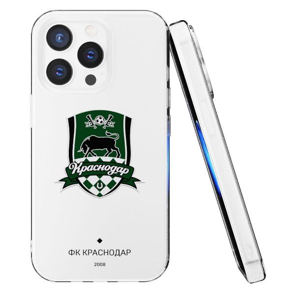 Чехол Mcover для iPhone 14 Pro Max Краснодар: Эмблема клуба