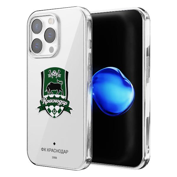 Чехол Mcover для iPhone 14 Pro Max Краснодар: Эмблема клуба