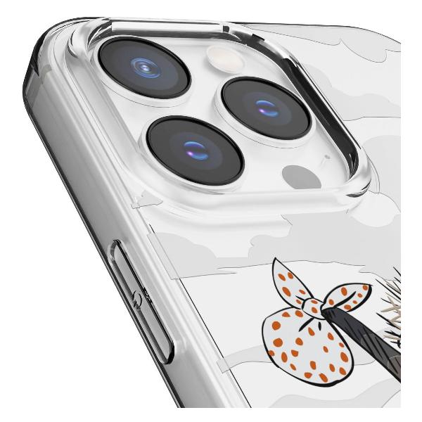 Чехол Mcover для iPhone 14 Pro Max Ежик в тумане и дымка