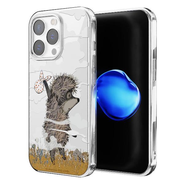 Чехол Mcover для iPhone 14 Pro Max Ежик в тумане и дымка