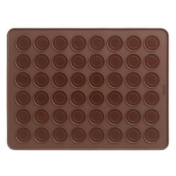 Коврик силиконовый Brabantia для макарон, 40х30 см коричневый
