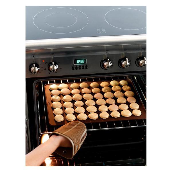 Коврик силиконовый Brabantia для макарон, 40х30 см коричневый