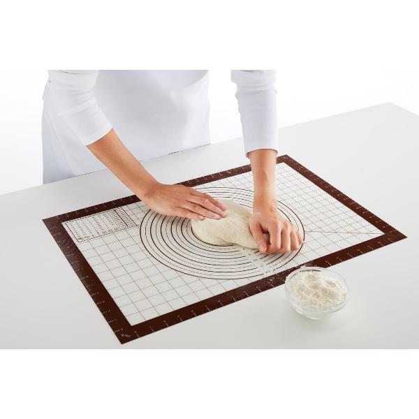Коврик силиконовый Brabantia для выпечки, 60x40 см коричневый
