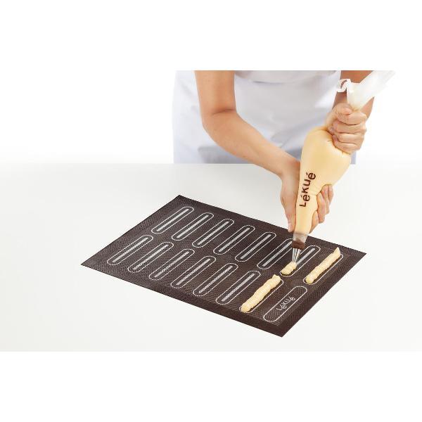 Коврик силиконовый Brabantia для выпечки, 30х40 см коричневый