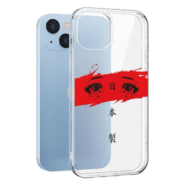 Чехол Mcover для iPhone 15, Грустные глаза, аниме