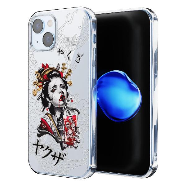 Чехол Mcover для iPhone 15, Гейша, аниме