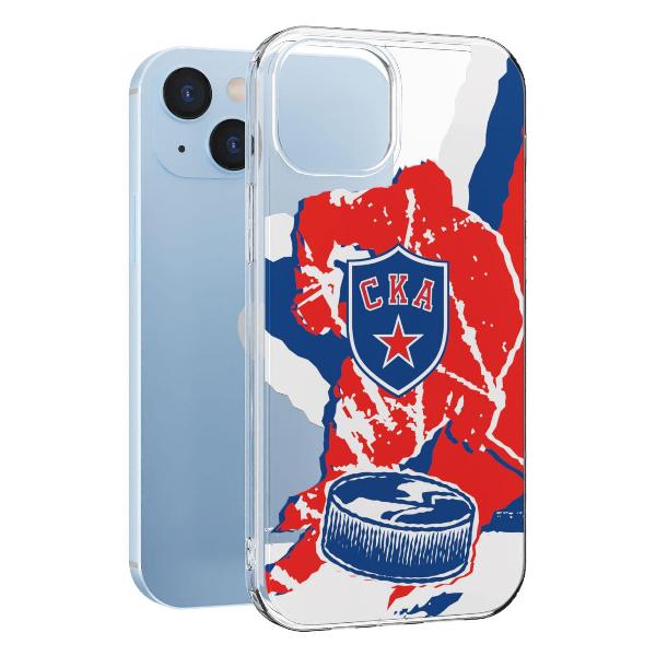 Чехол Mcover для iPhone 15, СКА: Шайба ver.1