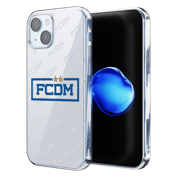 Чехол Mcover для iPhone 15, FC Dynamo Moscow