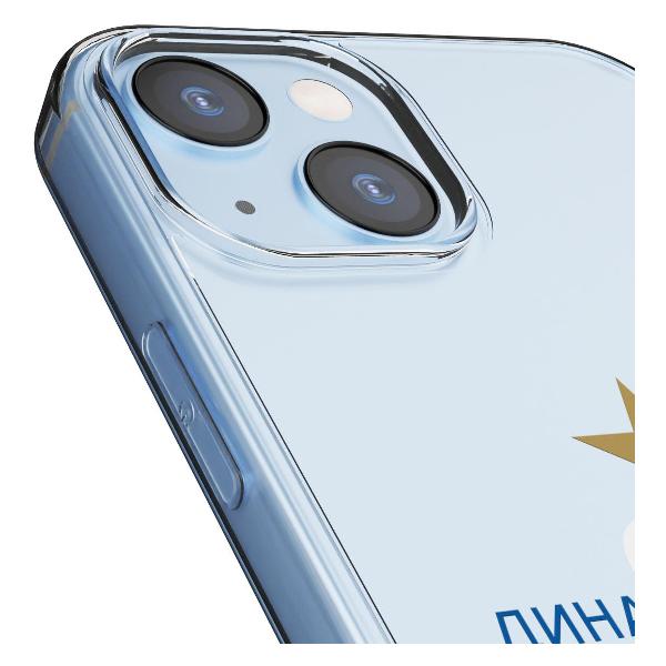 Чехол Mcover для iPhone 15, Динамо - Эмблема клуба