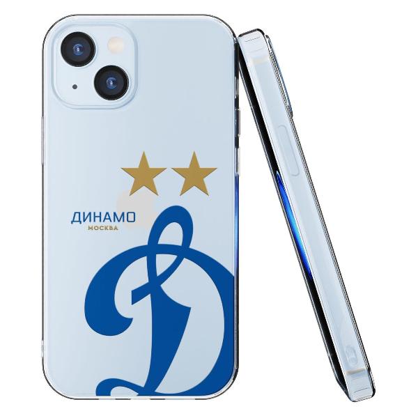 Чехол Mcover для iPhone 15, Динамо - Эмблема клуба