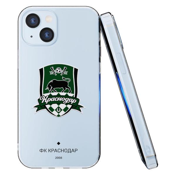 Чехол Mcover для iPhone 15, Краснодар: Эмблема клуба