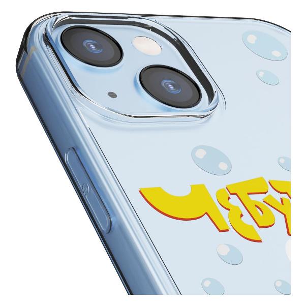 Чехол Mcover для iPhone 15, Чебурашка, Мыльные пузыри