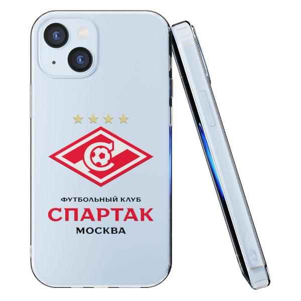 Чехол Mcover для iPhone 15, Российский футбольный клуб Спартак