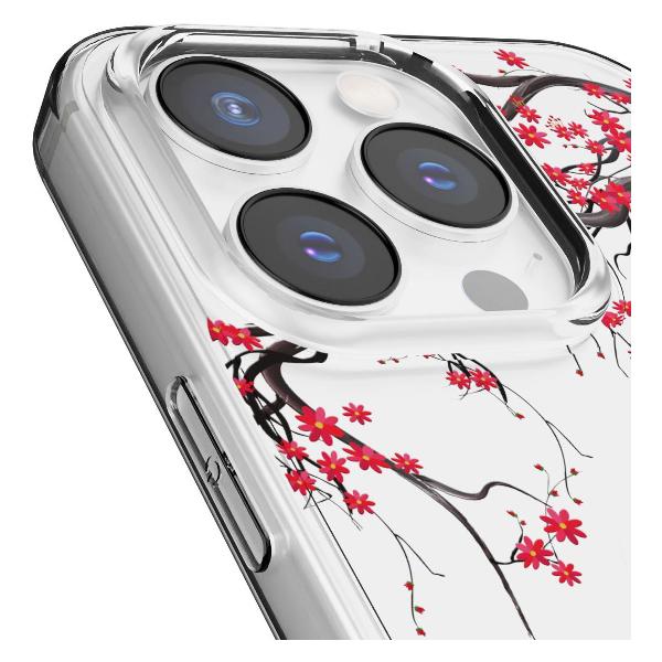 Чехол Mcover для iPhone 15 Pro, Сакура цветущая