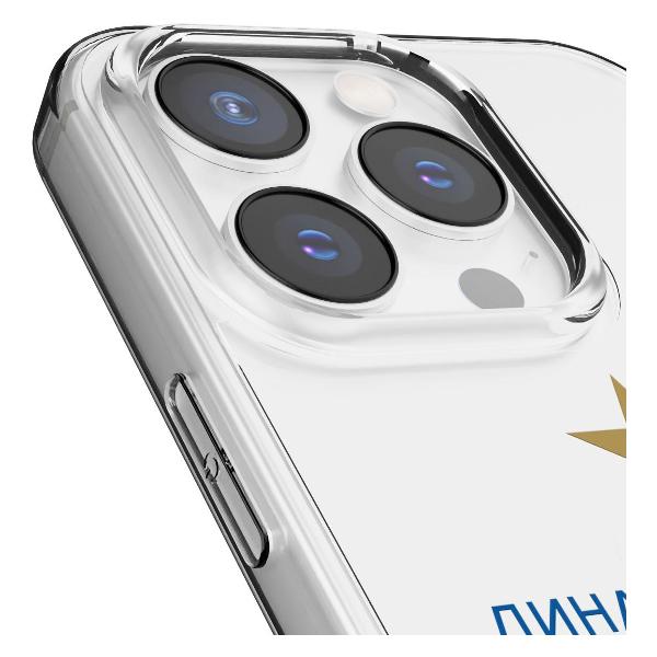 Чехол Mcover для iPhone 15 Pro, Динамо - Эмблема клуба