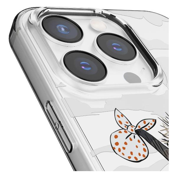 Чехол Mcover для iPhone 15 Pro, Ежик в тумане и дымка