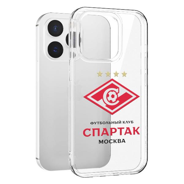 Чехол Mcover для iPhone 15 Pro, Спартак