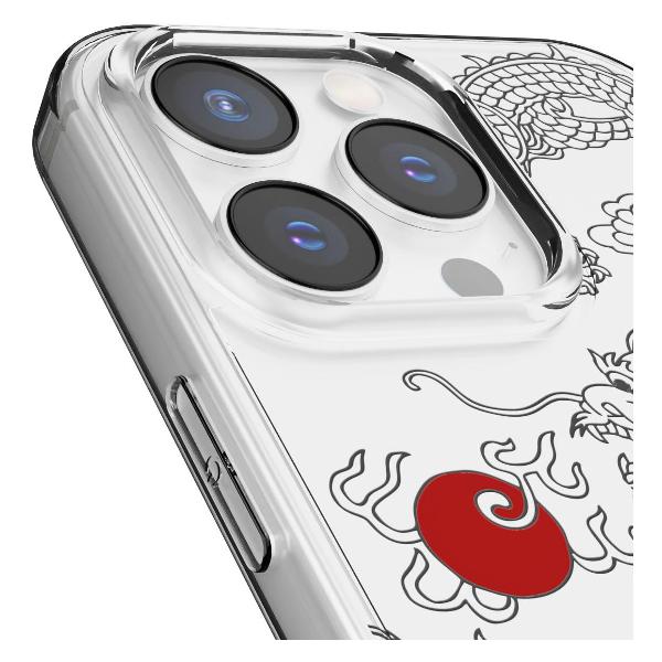 Чехол Mcover для iPhone 15 Pro Max, Японский дракон