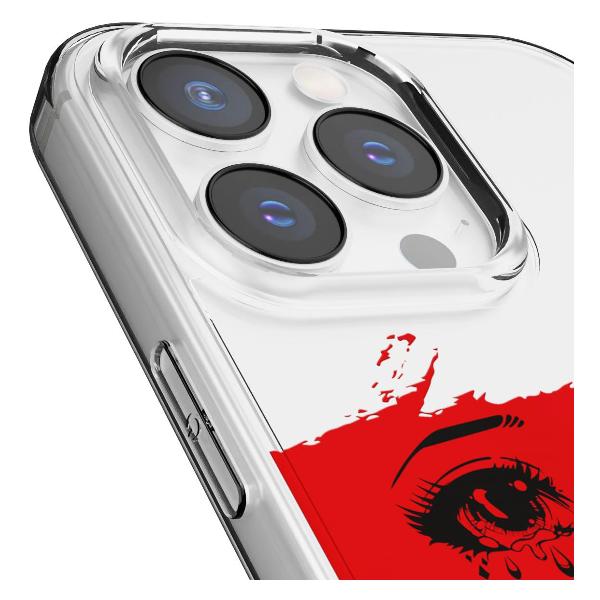 Чехол Mcover для iPhone 15 Pro Max, Грустные глаза, аниме