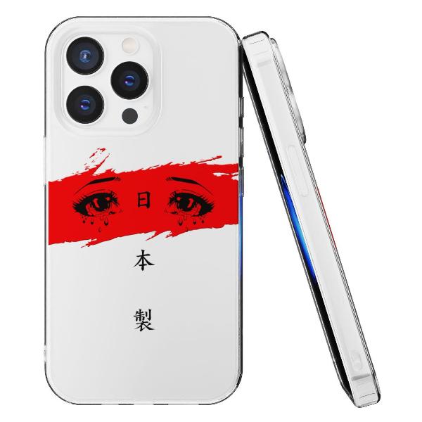 Чехол Mcover для iPhone 15 Pro Max, Грустные глаза, аниме