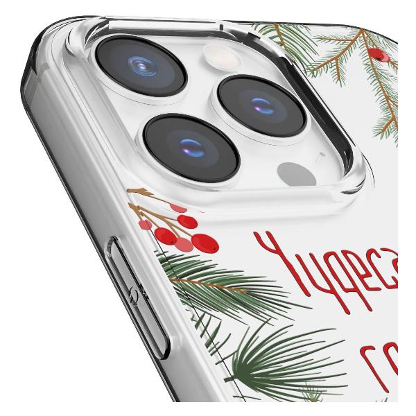 Чехол Mcover для iPhone 15 Pro Max, Рождество