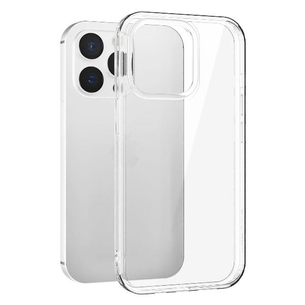 Чехол Mcover для iPhone 15 Pro Max, Прозрачный