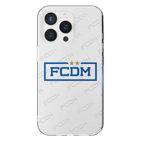Чехол Mcover для iPhone 15 Pro Max, FC Dynamo Moscow