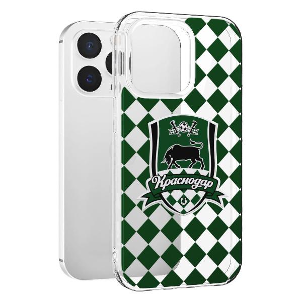 Чехол Mcover для iPhone 15 Pro Max, Краснодар: Эмблема