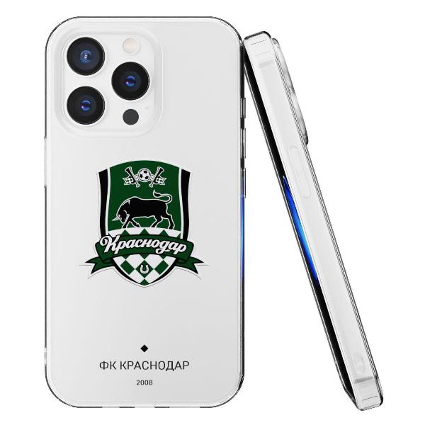 Чехол Mcover для iPhone 15 Pro Max, Краснодар: Эмблема клуба