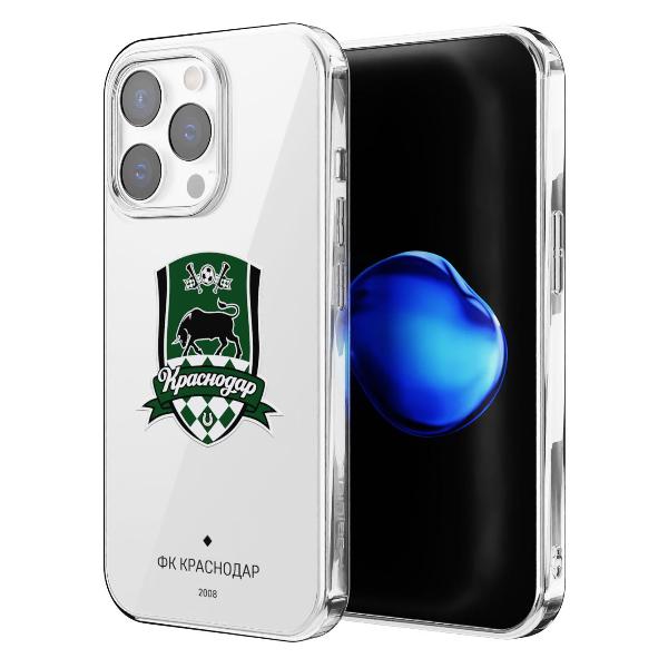 Чехол Mcover для iPhone 15 Pro Max, Краснодар: Эмблема клуба