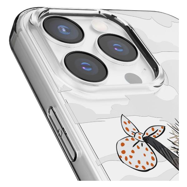 Чехол Mcover для iPhone 15 Pro Max, Ежик в тумане и дымка