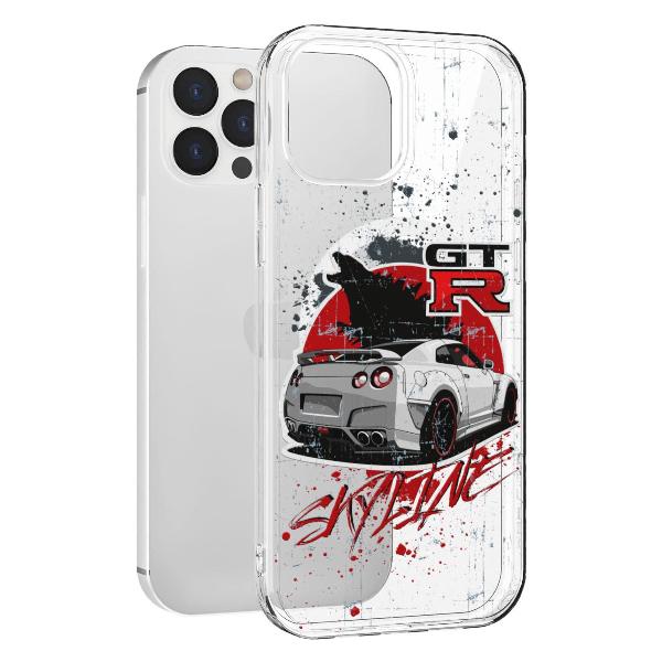 Чехол Mcover для iPhone 12 Pro Max, с MagSafe, Fast Car