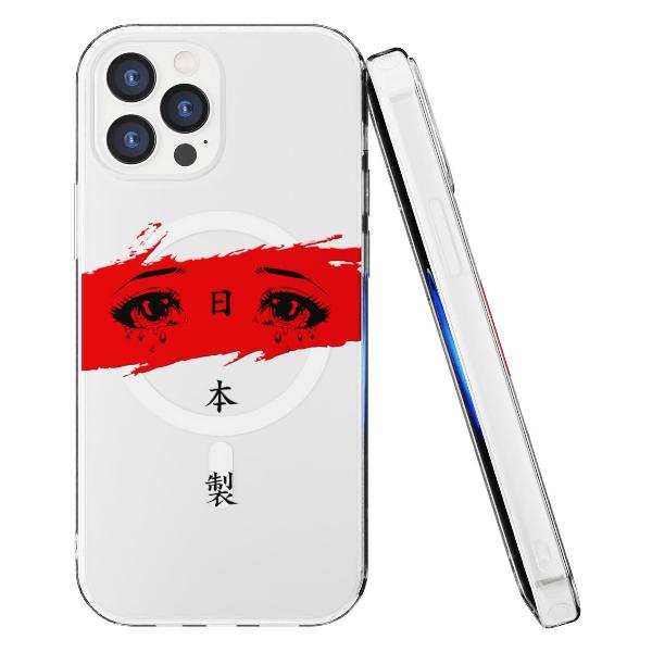 Чехол Mcover для iPhone 12 Pro Max, с MagSafe, Грустные глаза