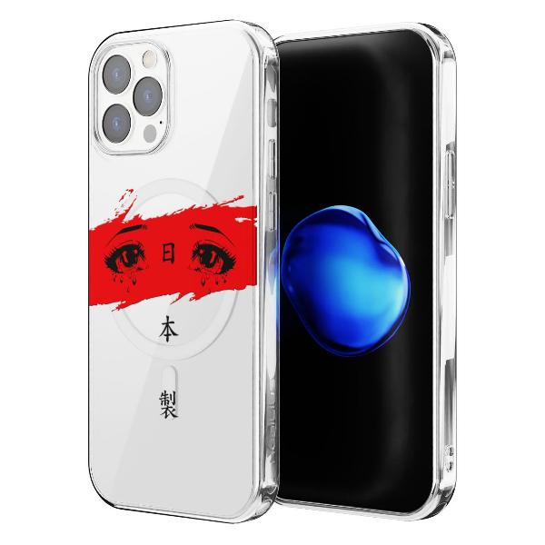 Чехол Mcover для iPhone 12 Pro Max, с MagSafe, Грустные глаза