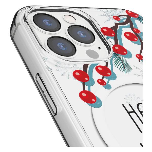 Чехол Mcover для iPhone 12 Pro Max, с MagSafe, Привет, Зима