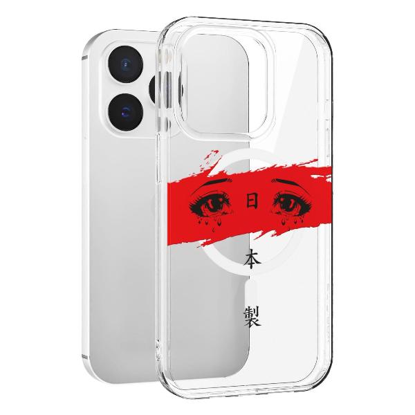 Чехол Mcover для iPhone 14 Pro, с MagSafe, Грустные глаза
