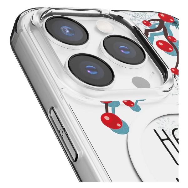 Чехол Mcover для iPhone 14 Pro, с MagSafe, Привет, Зима