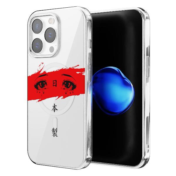 Чехол Mcover для iPhone 14 Pro Max с MagSafe, Грустные глаза