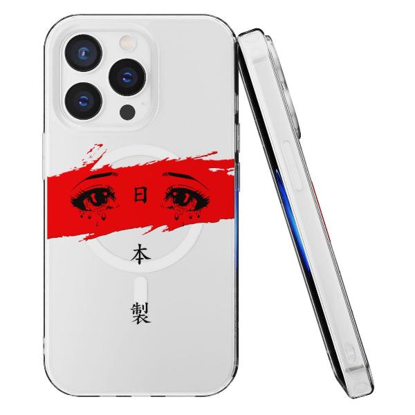 Чехол Mcover для iPhone 14 Pro Max с MagSafe, Грустные глаза