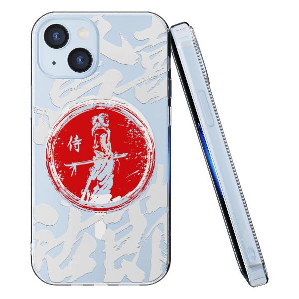 Чехол Mcover для iPhone 15, с MagSafe, Ронин воин Японии