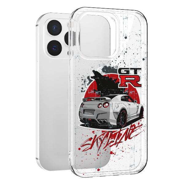 Чехол Mcover для iPhone 15 Pro Max, с MagSafe, Fast Car