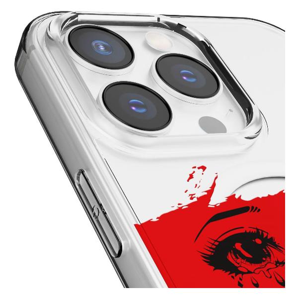 Чехол Mcover для iPhone 15 Pro Max, с MagSafe, Грустные глаза