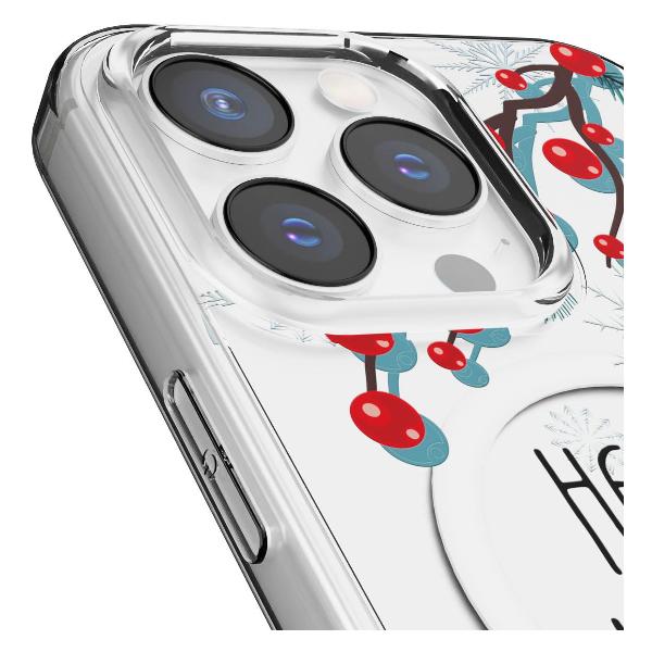 Чехол Mcover для iPhone 15 Pro Max, с MagSafe, Привет, Зима